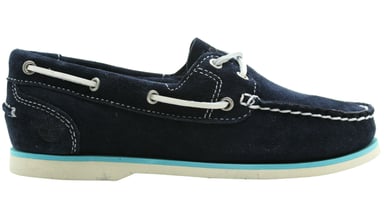 Timberland Earthkeepers EK Classic Womens Boath Shoes Navy Blue Suede 8223a B78d