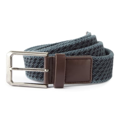 Asquith & Fox Mens Vintage Wash Canvas Belt (Navy)