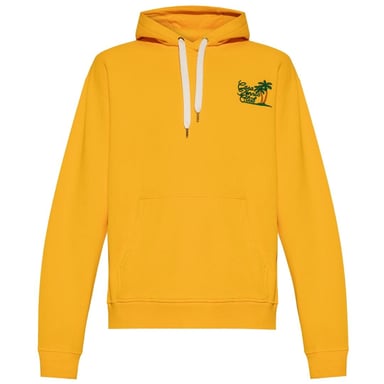Casablanca Tennis Club Logo sudadera con capucha naranja