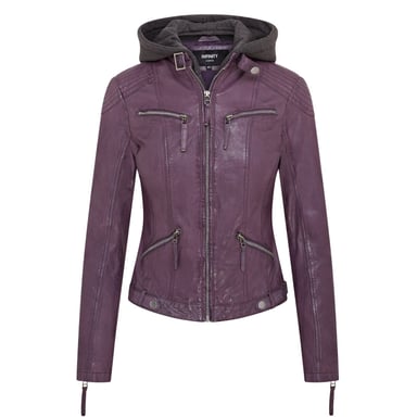Chaqueta de motociclista clásica con capucha para mujer - Brazzaville