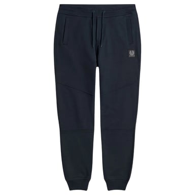 Pantaln deportivo liso azul marino con puos de Belstaff