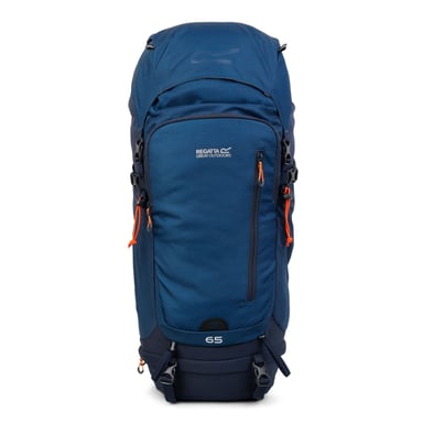 Regatta Highton V2 65L Hiking Backpack (Navy/Dark Denim)