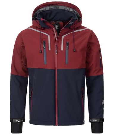 Rock Creek Jacke Weinrot