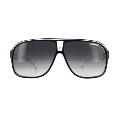 Carrera Aviator Mens Black Dark Grey Gradient Sunglasses