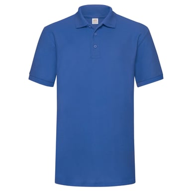 Fruit of the Loom Mens 65/35 Heavyweight Polo Shirt (Royal Blue)