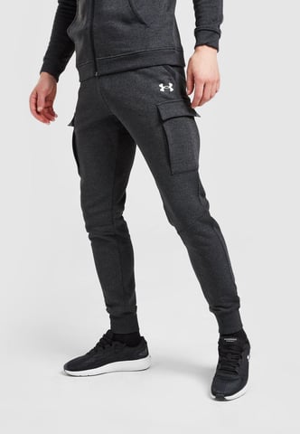 Under Armour Joggers cargo de forro polar Threadborne para hombre