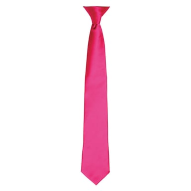 Premier Unisex Adult Satin Tie (Hot Pink)