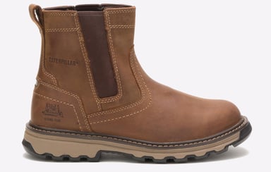 Caterpillar Pelton Leather Safety Boots Mens