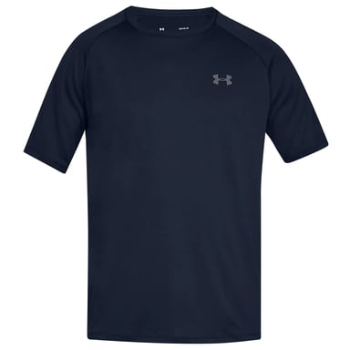 Under Armour Mens Tech T-Shirt (Academy Blue/Graphite)