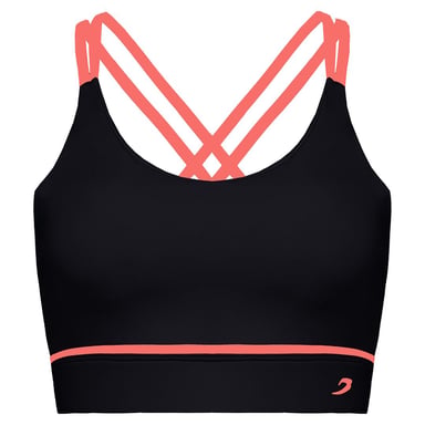 Sujetador deportivo negro para mujer Valerie de BoxRaw