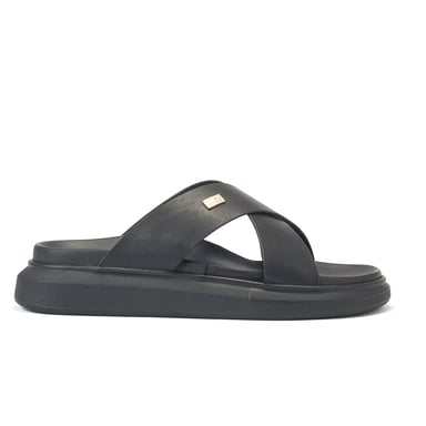 Leanna Nappa Black Sandals