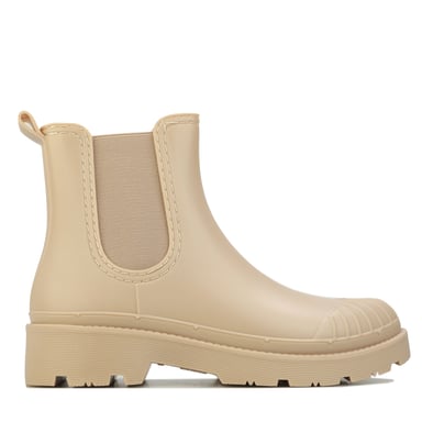 Women's Rocket Dog Puddle Rubber Chelsea Boots in Off White