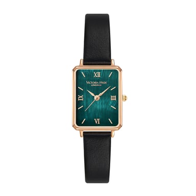 Victoria Hyde Watch Hampton in Black Green