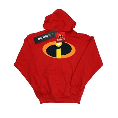Disney Boys The Incredibles Costume Logo Hoodie (Red)