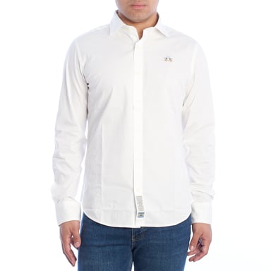 Camisa Manga Larga Slim Fit YMC002-PP483 Hombre