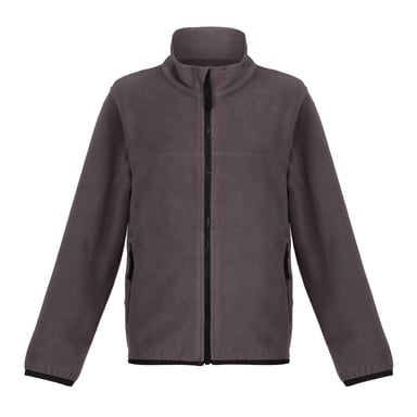 Regatta Childrens/Kids Microfleece Full Zip Fleece Jacket (Seal Grey)