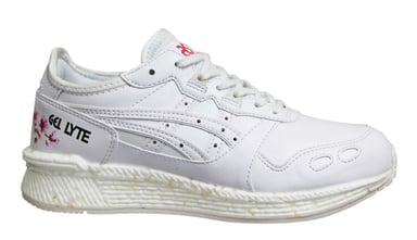 Entrenadores de carrera blanca de mujer asicstiger Hyper Gel-Lyte