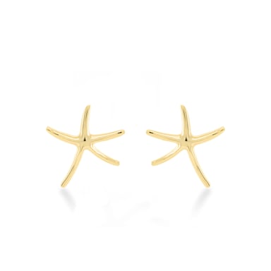 Pendientes Luxenter Amiri acabado en Oro Amarillo de 18 Kts