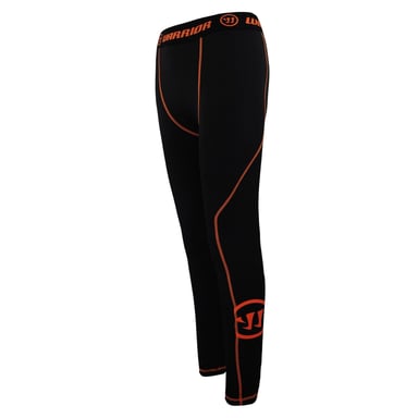 Warrior Stretch Bottoms Negro Naranja Naranja Entrenamiento de Baselayers WPPM021 BK