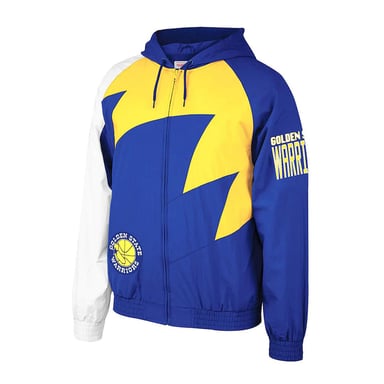 Chaqueta de pista para hombres de Golden Golden State Mitchell & Ness Golden State