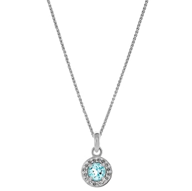 Orphelia 'Bristol' Women's 925 Sterling Silver Pendant with Chain - Silver ZH-7579/B