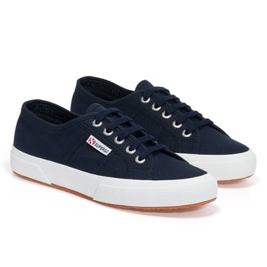 Superga Unisex Adult 2750 Cotu Classic Vegan Trainers (Navy/White)
