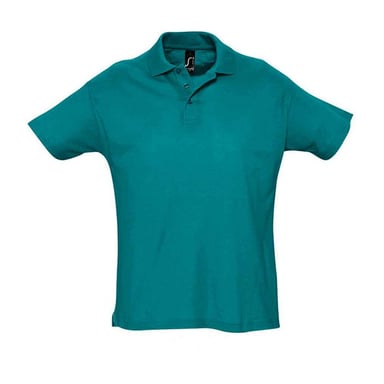 SOLS Mens Summer II Polo Shirt (Duck Blue)