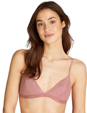 Calvin Klein Modern Lace Lined Triangle Bra