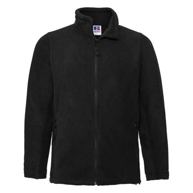 Russell Mens Outdoor Fleece Jacket (Black)