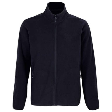 SOLS Mens Factor Zipped Fleece Jacket (Navy)