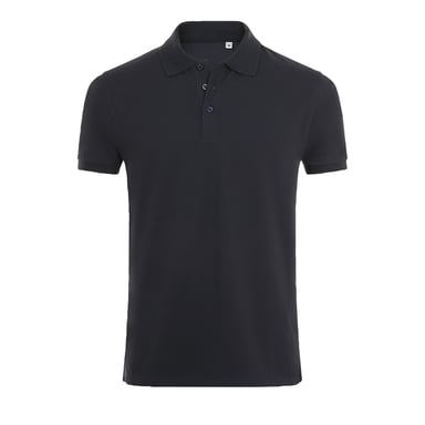 SOLS Mens Phoenix Short Sleeve Pique Polo Shirt (French Navy)