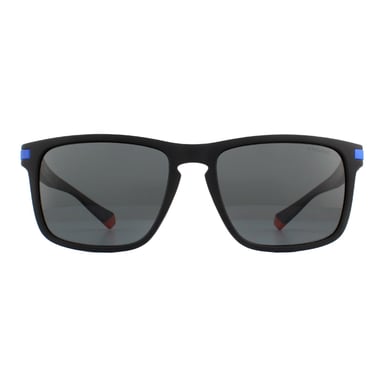 Polaroid Sunglasses PLD 2088/S 0VK M9 Matte Black Blue Grey Polarized