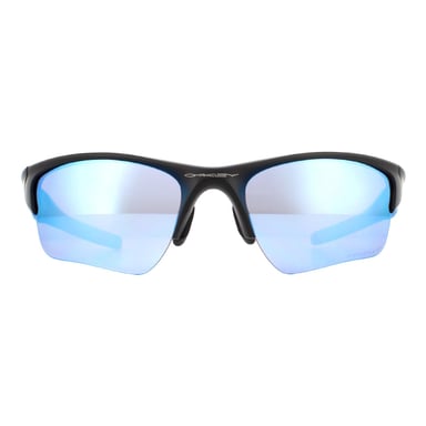 Gafas de sol polarizadas Oakley Wrap Mens Matte Black Prizm Deep H2O
