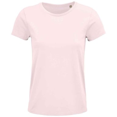 SOLS Womens/Ladies Crusader Organic T-Shirt (Pale Pink)