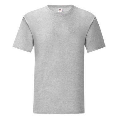 Fruit Of The Loom Mens Iconic T-Shirt (Pack of 5) (Heather Grey)