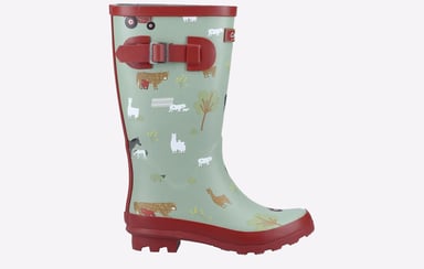 Cotswold Farmyard MEMORY FOAM Wellington Junior