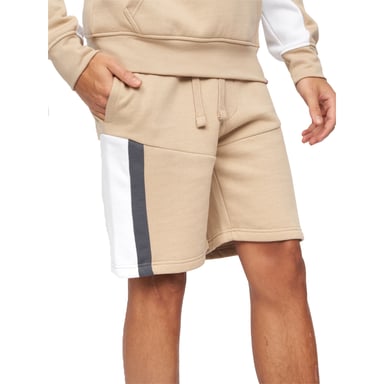Crosshatch Mens Silomane Shorts (Stone)
