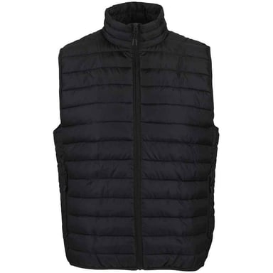 SOLS Mens Stream Body Warmer (Black)