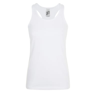 SOLS Womens/Ladies Justin Sleeveless Vest (White)