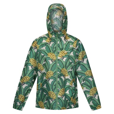 Regatta Womens/Ladies Orla Kiely Tropical Floral Packaway Waterproof Jacket (Green)