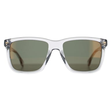 Hugo Boss BOSS 1317/S KB7 CW Gafas de sol de espejo transparente gris verde dorado