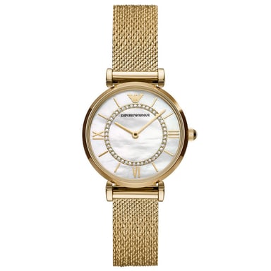 Emporio Armani Reloj de mujer Cuarzo Plateado