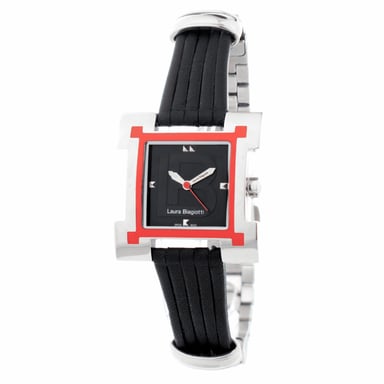 Laura Biagiotti Reloj Unisex Cuarzo plata naranja