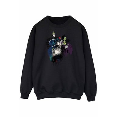 Disney Womens/Ladies Villains Sweatshirt (Black)