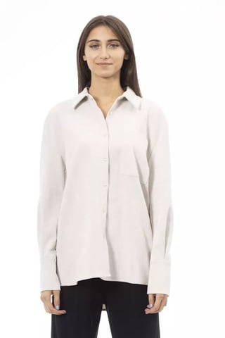 Camisa Con Bolsillo Con Cierre De Botones