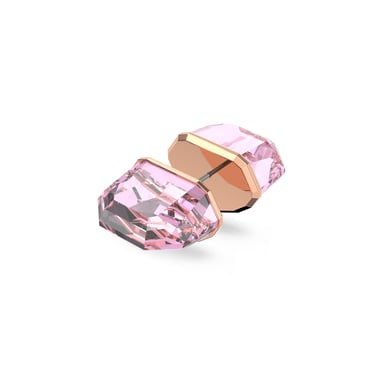 Swarovski 'Lucent' Women's Gold Plated Metal Stud Earrings - Rose 5600254