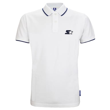 Inicio Mejor Logotipo SHRT SHARLEVE Hombres blancos Camisa de polo CPE00037 Blanco óptico White
