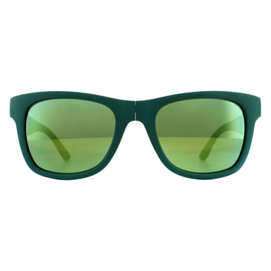 Gafas de sol Lacoste Rectangle Unisex Plegables Verde Mate Verde