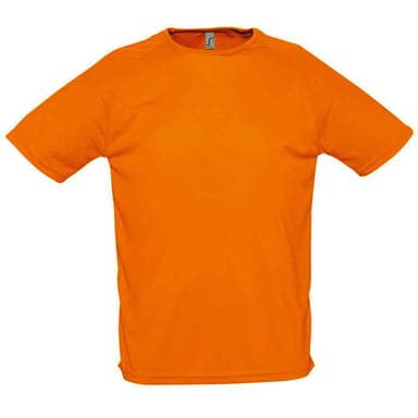 SOLS Mens Sporty Raglan T-Shirt (Orange)