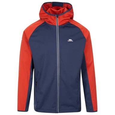 Trespass Mens Furst Active Soft Shell Jacket (Navy)